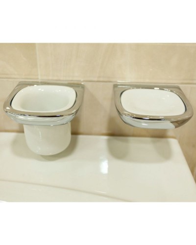 Мыльница Kludi Ambienta 5398505 Хром Белая