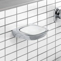 Мыльница Kludi Ambienta 5398505 Хром Белая