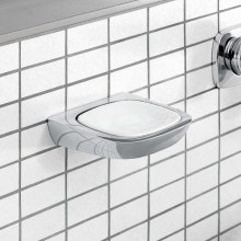 Мыльница Kludi Ambienta 5398505 Хром Белая