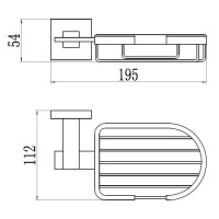 Мыльница Savol 65A S-06532A