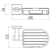 Мыльница Savol 65C S-06532C