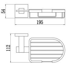 Мыльница Savol 65H S-06532H