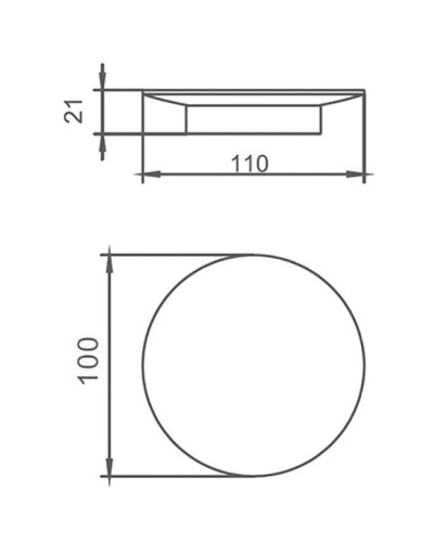 Мыльница AltroBagno AltroBagnoSD080711Cr