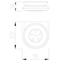 Мыльница Abber Nord AA1558