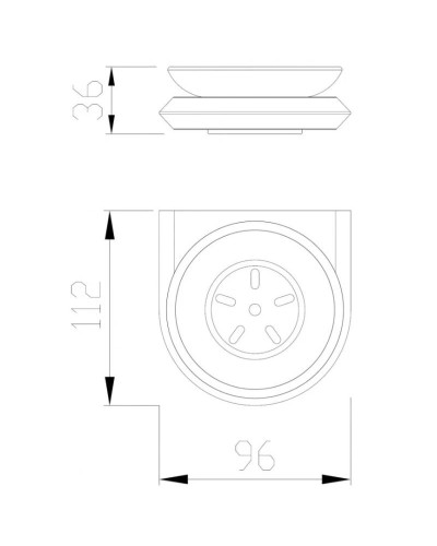 Мыльница Abber Nord AA1558