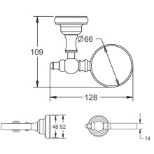 Мыльница Rose RG1103