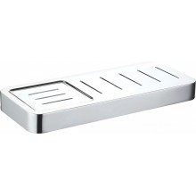 Мыльница с держателем WONZON & WOGHAND, Хром (WW-8332)