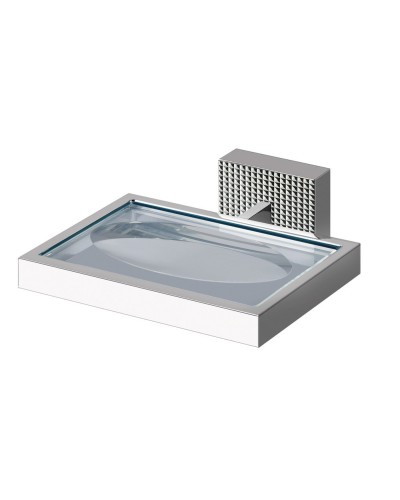 Мыльница подвесная, стекло матовое CEZARES PRIZMA-SODD-01