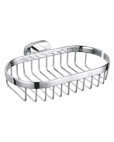 Мыльница с держателем WONZON & WOGHAND, Хром (WW-8424)