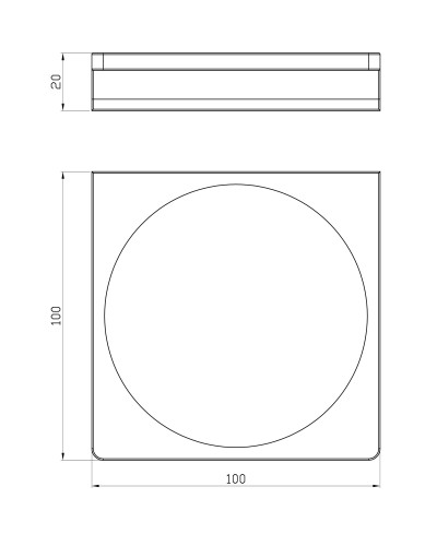 Мыльница с держателем WONZON & WOGHAND, Черный (WW-9124-BL)