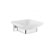 Мыльница с держателем WONZON & WOGHAND, Хром (WW-9722)