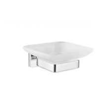 Мыльница с держателем WONZON & WOGHAND, Хром (WW-9722)