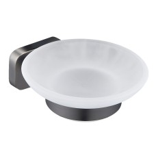 Мыльница с держателем WONZON & WOGHAND, Темный графит (WW-9322)