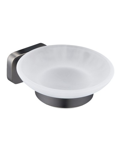 Мыльница с держателем WONZON & WOGHAND, Темный графит (WW-9322)