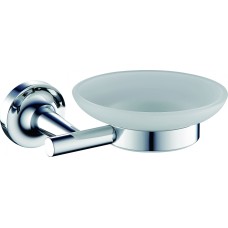 Мыльница с держателем WONZON & WOGHAND, Хром (WW-6522)
