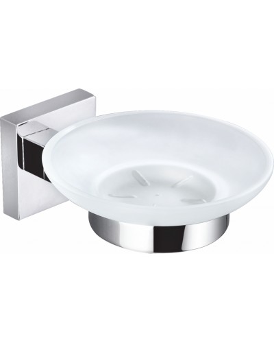 Мыльница с держателем WONZON & WOGHAND, Хром (WW-8922)