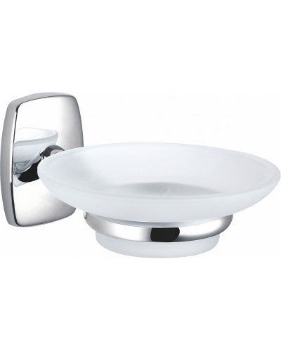 Мыльница с держателем WONZON & WOGHAND, Хром (WW-1201)