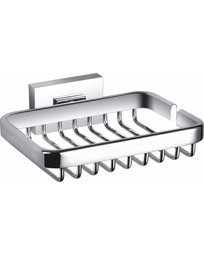 Мыльница с держателем WONZON & WOGHAND, Хром (WW-9724)