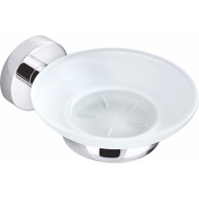 Мыльница с держателем WONZON & WOGHAND, Хром (WW-8122)