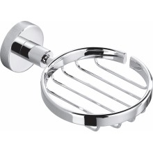 Мыльница с держателем WONZON & WOGHAND, Хром (WW-8124)