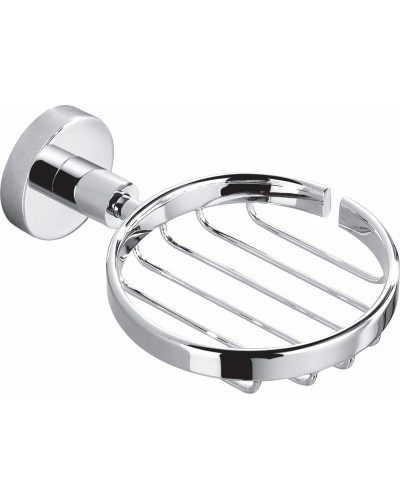 Мыльница с держателем WONZON & WOGHAND, Хром (WW-8124)