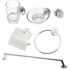 Набор аксессуаров для ванной Orange Y01-888cr Хром