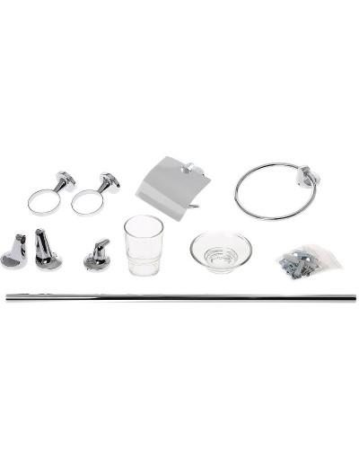 Набор аксессуаров для ванной Orange Y01-888cr Хром