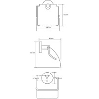 Набор аксессуаров для ванной Bemeta Omega 3 204301 Хром