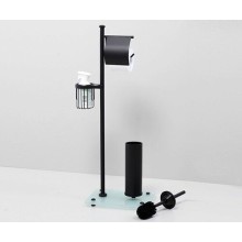 Напольная стойка WasserKRAFT Abens K-1264B Черная глянцевая