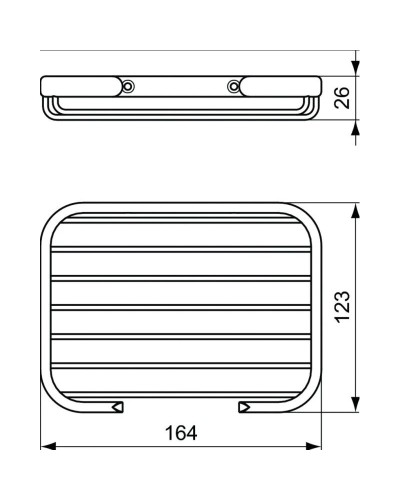 Полка Ideal Standard Connect A9158AA