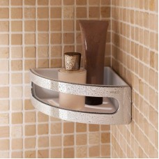 Полка корзина Keuco Elegance New 11657 010001 угловая Хром Антрацит