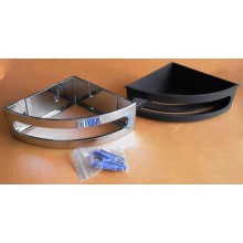 Полка корзина Keuco Elegance New 11657 010001 угловая Хром Антрацит