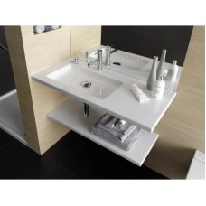 Полочка керамическая 90 см Laufen Living Square 8.7043.3.000.000.1