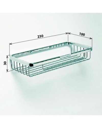 Мыльница Bemeta Cytro 102308072 Глянец