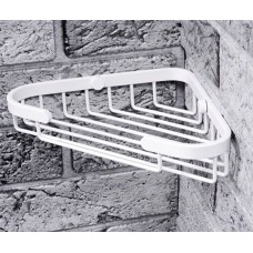 Полка корзина WasserKRAFT K-733W угловая Белая