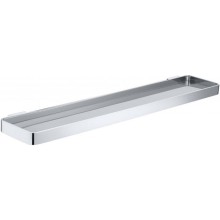 Стеклянная полка Bemeta Solo 139102312 Хром