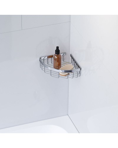 Полка корзина AM.PM Sense L A7452100 угловая Хром