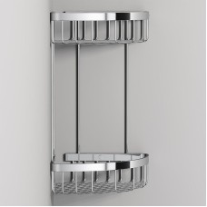 Полка корзина AM.PM Sense L A7452200 угловая Хром