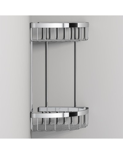 Полка корзина AM.PM Sense L A7452200 угловая Хром