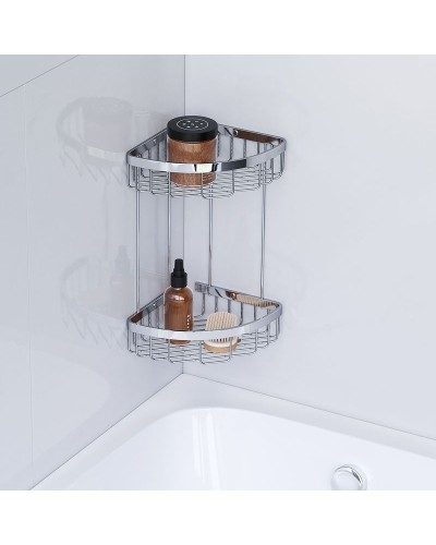 Полка корзина AM.PM Sense L A7452200 угловая Хром