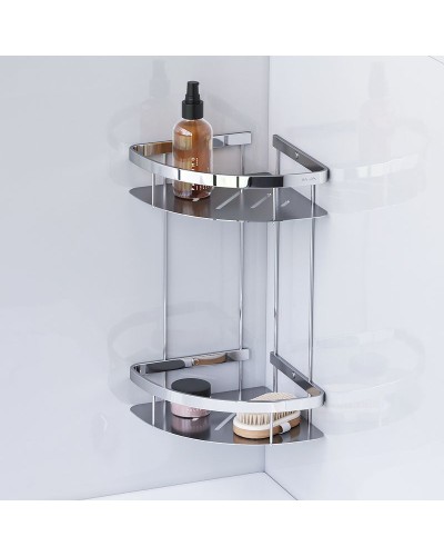 Полка корзина AM.PM Sense L A7454200 угловая Хром