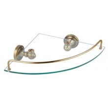 Полка  угловая 27,5х27,5 см Fixsen Antik FX-61103А