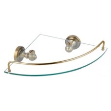 Полка  угловая 27,5х27,5 см Fixsen Antik FX-61103А
