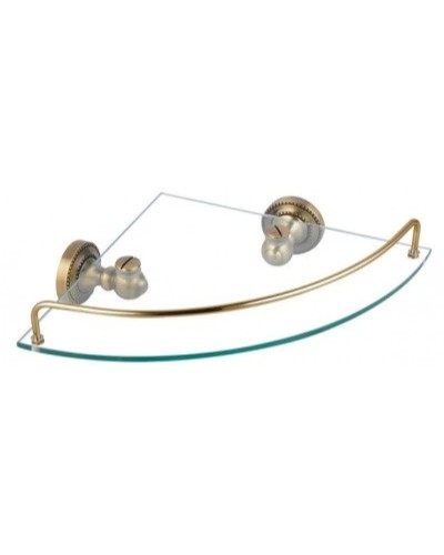Полка  угловая 27,5х27,5 см Fixsen Antik FX-61103А