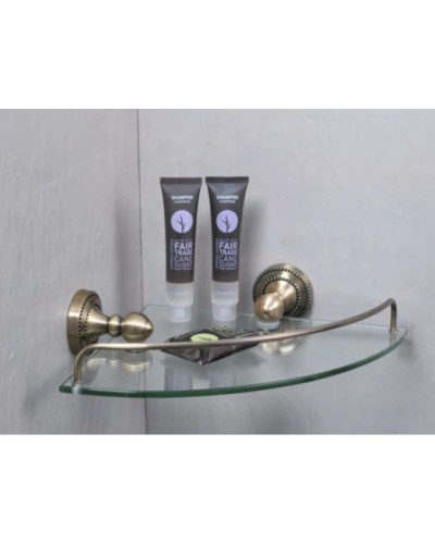 Полка  угловая 27,5х27,5 см Fixsen Antik FX-61103А