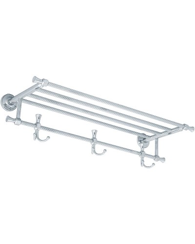 Полка для полотенец Migliore Fortuna 27712 Хром