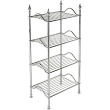 Напольная полка Migliore Mirella 26627 Хром