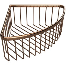 Полка корзина Bemeta Coral 158208312 угловая Медное золото глянец