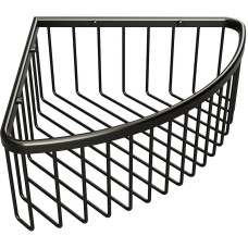 Полка корзина Bemeta Graphit 156208312 угловая Антрацит матовый
