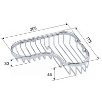 Полка Remer Bagno RB273CR